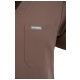 MYNTS V-Neck Pocket Genius – Scrub Top Women WMT001 Sahara Mokka -zdjęcie numer 12