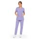 MYNTS V-Neck Two Pockets – Scrub Top Women WMT002 Lavender -zdjęcie numer 2