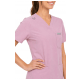 MYNTS V-Neck Two Pockets – Scrub Top Women WMT002 Rose Water -zdjęcie numer 3