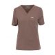 MYNTS V-Neck Two Pockets – Scrub Top Women WMT002 Sahara Mokka -zdjęcie numer 1