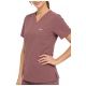 MYNTS V-Neck Two Pockets – Scrub Top Women WMT002 Terra Rose -zdjęcie numer 3