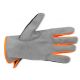 Rękawice CARPOS grey/orange (12 par)