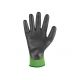 Rękawice CXS ROXY DOUBLE WINTER powlekane w 3/4 zimowe - czarno-zielony - 10 -zdjęcie numer 2