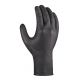 Rękawice nitrylowe teXXor DIAMOND GRIP (50szt.) - czarny -zdjęcie numer 2
