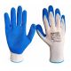 Rękawice powlekane lateksem M-Glove L2001 BLUE 3131X - niebieski
