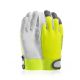 Rękawice wzmacniane skórą ARDON HOBBY REFLEX z blistrem - hi-vis żółty