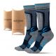 Skarpety Merino 3Kamido OUTDOOR - szaro-granatowy