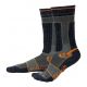 Skarpety Merino 3Kamido OUTDOOR - szaro-pomarańczowy