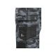 Spodnie do pasa CXS SOLIS FLEX - camo-czarny