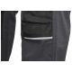 Spodnie do pasa CXS SOLIS FLEX - szary-czarny