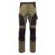 Spodnie do pasa SEVEN KINGS TRAIL - khaki-czarny
