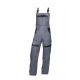 Spodnie ogrodniczki COOL TREND - szaro-czarny - 170-175CM
