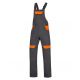 Spodnie ogrodniczki COOL TREND - szaro-pomarańczowy - 183-190CM