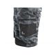 Szorty CXS SOLIS FLEX męskie - camo-czarny
