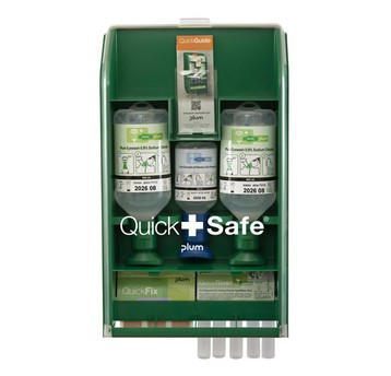 Apteczka ścienna Plum QuickSafe Basic - stacja pierwszej pomocy