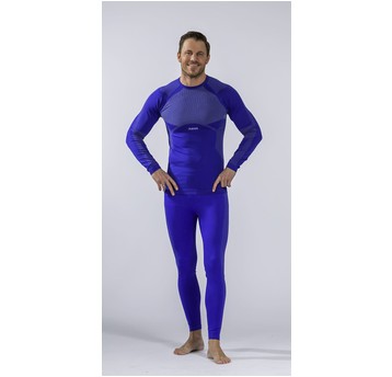 Bielizna funkcjonalna PLANAM Set Fit 250 g/m2 - niebieski
