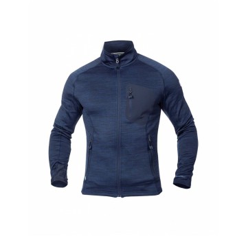 Bluza Breeffidry melange - granatowy