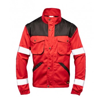 Bluza BRIXTON PRACTICAL ODBLASK - czerwony