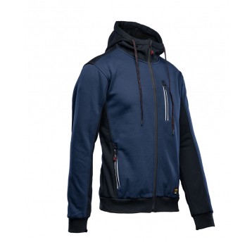 Bluza dresowa z kapturem SEVEN KINGS PRO - granatowy