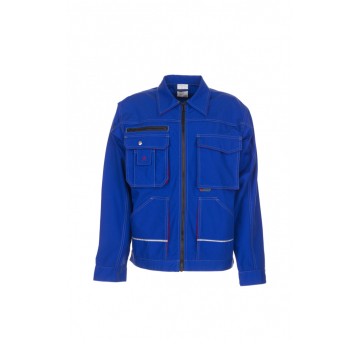 Bluza PLANAM BASALT - chabrowy/czerwony