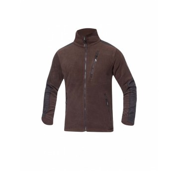Bluza polarowa 4TECH - brązowy