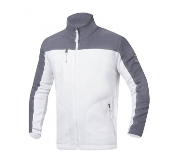 Bluza polarowa MICHAEL męska - biały