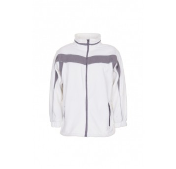 Bluza polarowa PLANAM Plaline - biały/cynkowy