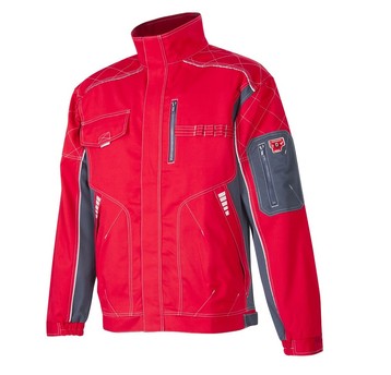 Bluza robocza VISION 01 - czerwono-szary