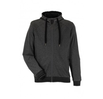 Bluza rozpinana z kapturem PLANAM Outdoor Match - szary