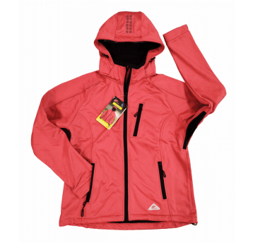 Bluza softshell CXS OLYMPIA damska - czerwony