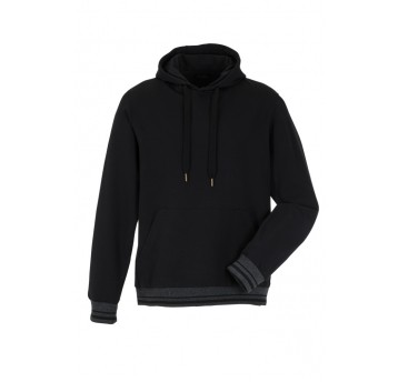 Bluza z kapturem PLANAM Outdoor Match - czarny
