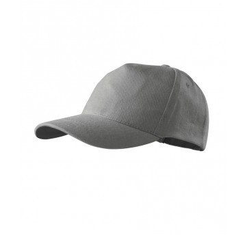 Czapka unisex Malfini 5P 307 nastawialna - siwoszary