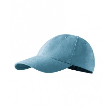 Czapka unisex Malfini 6P 305 nastawialna - błękitny