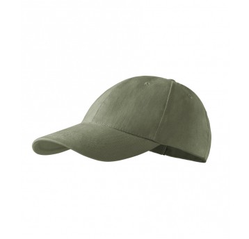 Czapka unisex Malfini 6P 305 nastawialna - khaki