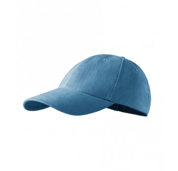 Czapka unisex Malfini 6P 305 nastawialna - lazurowy