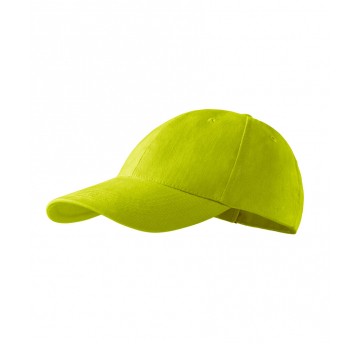 Czapka unisex Malfini 6P 305 nastawialna - limetka