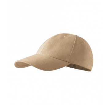 Czapka unisex Malfini 6P 305 nastawialna - piaskowy