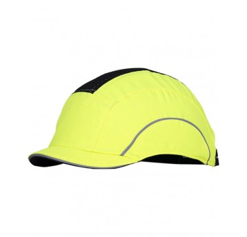 Czapko-kask Ardon Bruno daszek 3cm - żółty