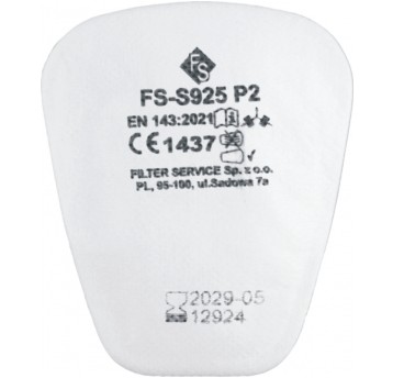 Filtr przeciwpyłowy FS-S925 P2 (30szt.)
