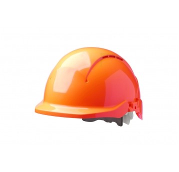 Hełm ochronny Centurion CONCEPT skrócony daszek wentylowany pokrętło - pomarańczowy