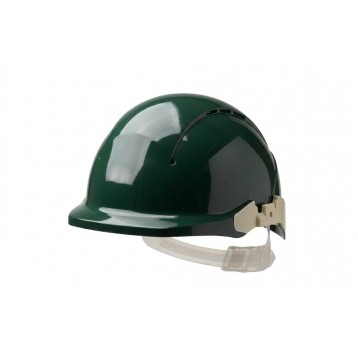 Hełm ochronny Centurion CONCEPT skrócony daszek wentylowany slip - zielony