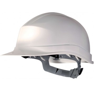 Hełm ochronny elektroizolacyjny z regulacją płynną Delta Plus ZIRCON 1 - biały