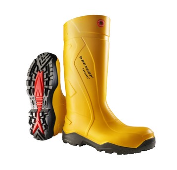 Kalosze DUNLOP Purofort+ Full Safety S5 - żółty-czarny