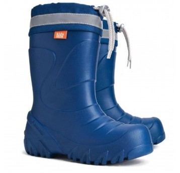 Kalosze dziecięce ocieplane Demar MMT-S D - granatowy