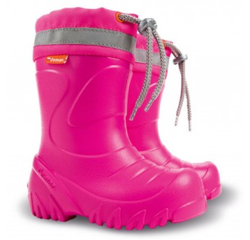 Kalosze dziecięce ocieplane Demar MMT-S F1 - różowy