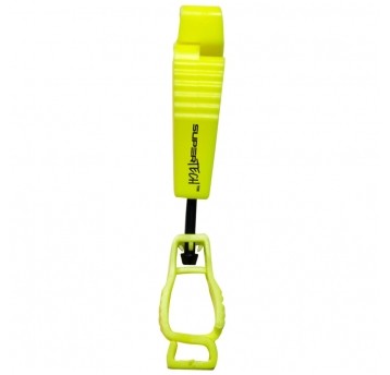 Klips do przypięcia rękawic Worklink SuperTECH CLIP - żółty