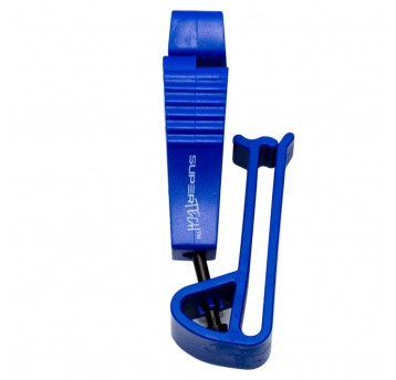 Klips do przypięcia rękawic Worklink SuperTECH CLIPS II - niebieski