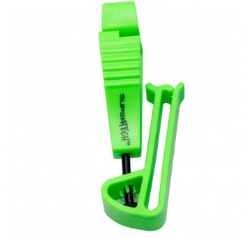 Klips do przypięcia rękawic Worklink SuperTECH CLIPS II - zielony