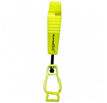 Klips do przypięcia rękawic Worklink SuperTECH CLIPS - żółty