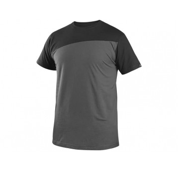 Koszulka CXS OLSEN męska - szaro-czarny